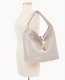 Dooney Florentine Logo Lock Shoulder Bag Ecru ID-6eND4fyn