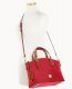 Dooney Pebble Grain Trina Satchel Red ID-ElGeAKoq