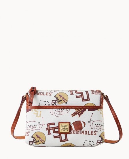 Dooney Collegiate Florida State Ginger Crossbody FLORIDA STATE ID-zHUd2pmI - Click Image to Close
