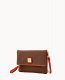 Dooney Pebble Grain Foldover Zip Crossbody Bark ID-2dBYOSBP