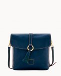 Dooney Florentine Large Dottie Crossbody Navy ID-zwL7z8Qx