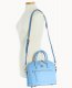 Dooney Saffiano Domed Zip Satchel Sky Blue ID-dB8C589p