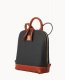 Dooney Pebble Grain Small Zip Pod Backpack Black ID-qzNiIwHP