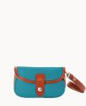 Dooney Oncour Elba Flap Wristlet Ice Blue ID-UUbUm3bt