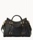 Dooney Florentine Large Satchel Black ID-V3s8FduB