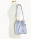 Dooney Saffiano Drawstring Glacier Blue ID-FHB9Xc0H