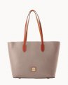 Dooney Pebble Grain Large Tote Taupe ID-CXbqBZM7