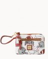 Dooney Collegiate Ohio State Zip Around Wristlet OHIO STATE ID-9j1ErLju