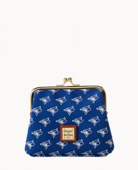 Dooney MLB Blue Jays Large Framed Purse Blue Jays ID-eCtWJmKz