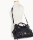 Dooney Ostrich Large Satchel Black ID-iyBfhP6A