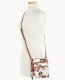 Dooney Collegiate Texas Achr(38)M N S Triple Zip Crossbody TEXAS A&M ID-dQqWPd3t