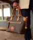 Dooney All Weather Leather 3.0 Domed Satchel 30 Green ID-zMAn2ZMr