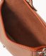 Dooney Oncour Twist Flap Wristlet Dark Taupe ID-1Zh9D6wX