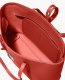 Dooney Henrys Zip Top Tote Red ID-rl9NQynO