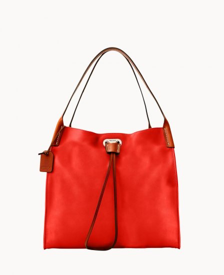 Dooney Oncour Victoria Full Up Persimmon ID-cWPc5CkB - Click Image to Close