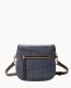 Dooney Denison Saddle Bag Steel Blue ID-sRf9Q6Z7