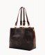 Dooney Florentine Large Zip Barlow Brown Tmoro ID-02wSu8u5