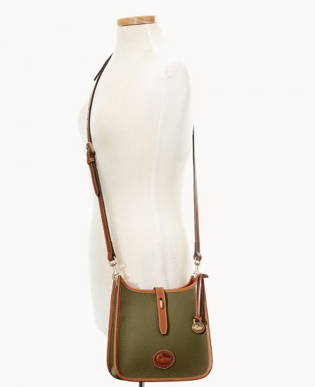 Dooney All Weather Leather 3.0 Crossbody 22 Green ID-2OodB70g - Click Image to Close