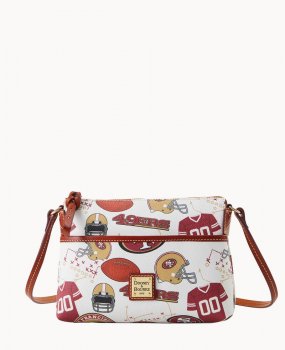 Dooney NFL 49ERS Ginger Crossbody 49ERS ID-ETkPBJtc