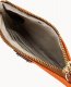 Dooney Pebble Grain Stadium Wristlet Clementine ID-PLmZ2NWY