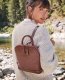 Dooney Florentine Small Zip Pod Backpack Chestnut ID-HOWrCnxn