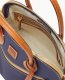 Dooney Pebble Grain Domed Satchel Midnight Blue ID-Y1wFvq7V
