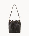 Dooney Florentine Small Drawstring Black Black ID-u8ZhYFCi