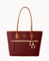 Dooney Pebble Grain Tote Bordeaux ID-EZZwjMSH