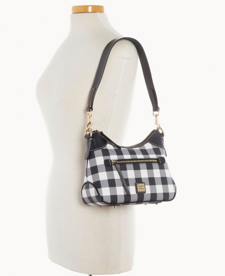 Dooney Tucker Small Hobo Black ID-cR2IMpXt - Click Image to Close