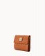 Dooney Ostrich Small Flap Credit Card Wallet Caramel ID-uG6U9dIt