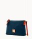 Dooney Pebble Grain Crossbody Pouchette Midnight Blue ID-cEOd2fdt