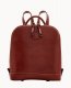 Dooney Florentine Zip Pod Backpack Chestnut ID-BxD7uB5v