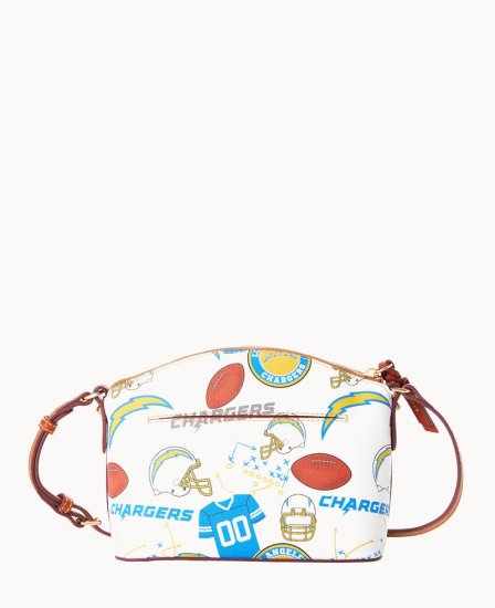 Dooney NFL Chargers Suki Crossbody CHARGERS ID-8DnWt74r - Click Image to Close