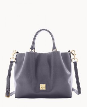 Dooney Saffiano Barlow Dark Grey ID-q59L8le0