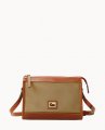 Dooney Wayfarer Zip Crossbody Taupe ID-f6wSeF8u