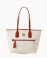 Dooney Pebble Grain Small Tote White ID-jzWMLH8v