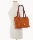 Dooney Pebble Grain Small Briana with Pouch Caramel ID-m5D4E3Tz