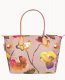 Dooney Roberta Pieri Flower Classic Large Robertina Tote Taupe ID-600XCQuH
