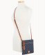 Dooney Gretta Double Zip Tassel Crossbody Navy ID-zaJd2mMa