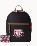 Dooney Collegiate Texas Achr(38)M Backpack w ID holder TEXAS A&M ID-yxWLm8Pn