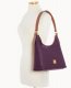 Dooney Ostrich Hobo Plum Wine ID-BxD6ErIS