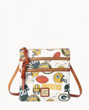 Dooney NFL Packers N S Triple Zip Crossbody PACKERS ID-FS33JIZX