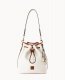 Dooney Pebble Grain Drawstring White ID-dnjtWF8O