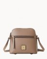 Dooney Beacon Zip Domed Crossbody Light Taupe ID-tP4wpDtX