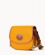 Dooney All Weather Leather 3.0 Saddle Crossbody 20 Chamois ID-JtViZK8L