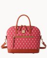 Dooney MLB Red Sox Domed Zip Satchel RED SOX ID-l6a1kqEE