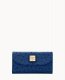 Dooney Ostrich Continental Clutch Navy ID-oY5H3Dyd