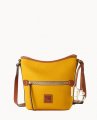 Dooney Pebble Grain Small Zip Sac Mustard ID-w0XKjrSb