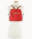 Dooney Pebble Grain Backpack Red ID-3YmMl7s1