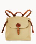 Dooney Nylon Flap Backpack Khaki ID-zQAMaFKR